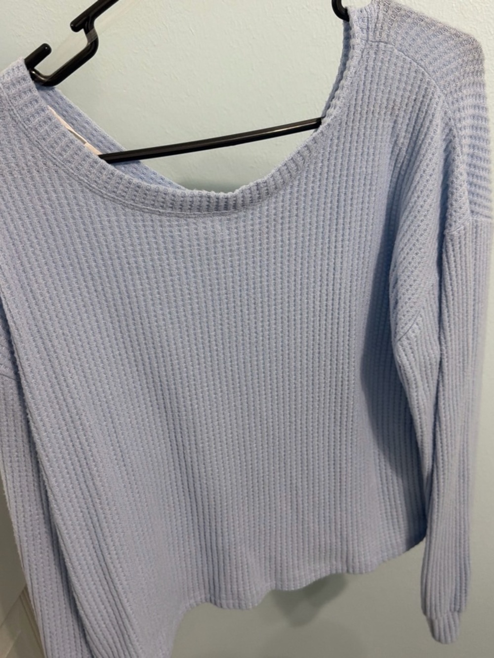 Light blue knit Sweater